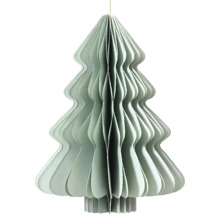 Dekorativní papírový vánoční stromek k zavěšení