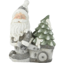 Dekorativní figurka Santa Clause s vánočním stromkem