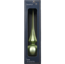 Skleněná špička na stromeček Decoris v balení