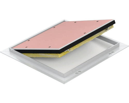 Otevřená revizní klapka s izolací