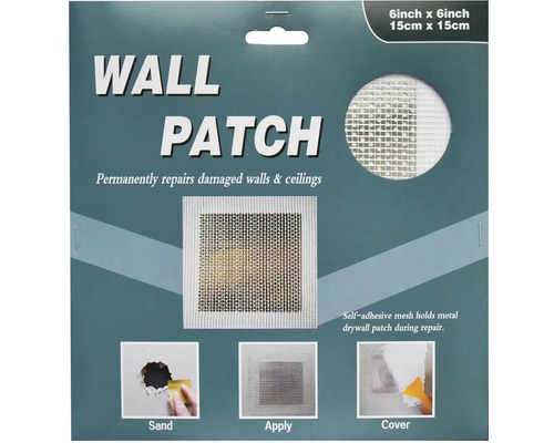 Sada záplat na stěny pro opravy poškozených stěn a stropů