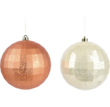 Dvě vánoční koule k zavěšení