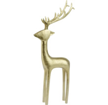 Dekorativní kovová figurka jelena