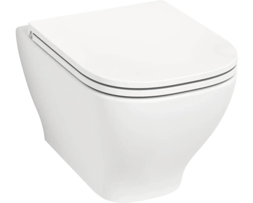 Závěsné WC set Jika DEEP by JIKA bez splachovacího kruhu H8206180000001 Závěsné WC z keramiky s WC sedátkem