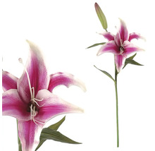 Dekorativní květy lilie se stonkem pro dekoraci místnosti