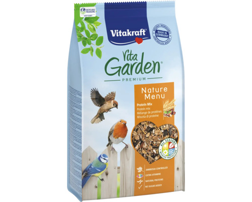 Balení krmiva pro ptáky Vitakraft Vita Garden Premium Nature Menu Protein Mix