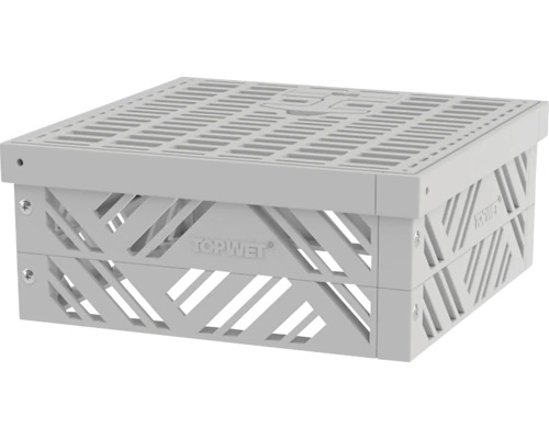 Topwet plastová odvodňovací šachta s mřížkou