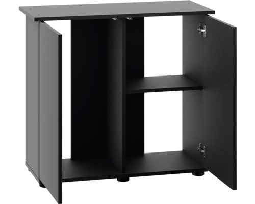 Skříňka pod akvárium se dvěma dvířky a otevřenou přihrádkou