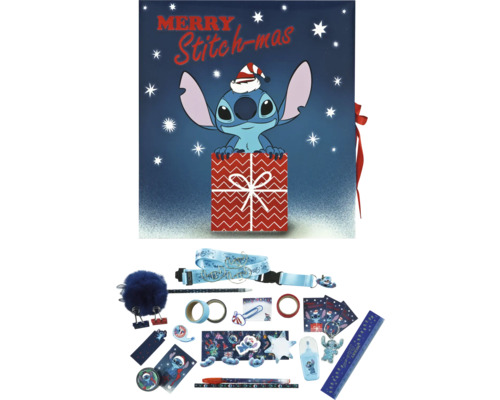 Adventní kalendář Merry Stitch-mas s různými papírenskými výrobky