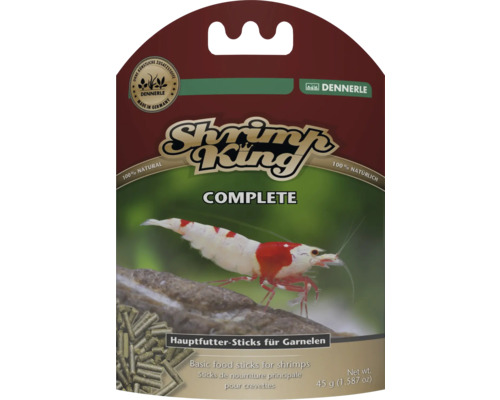 Kompletní krmivo pro krevety Shrimp King v 45gramovém balení