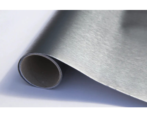 Samolepicí fólie Metallic Schliff stahlgrau 67,5x150 cm