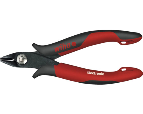 Boční štípací kleště na elektroniku s logem Wiha