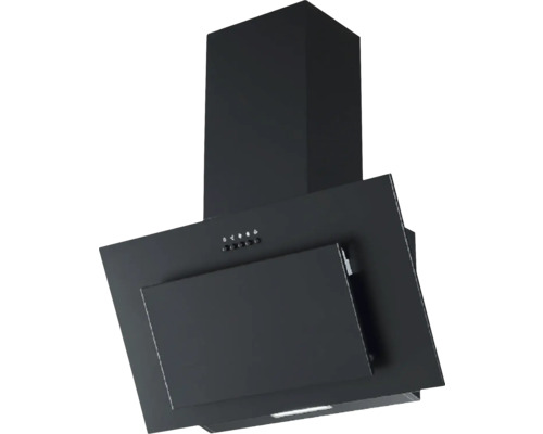 Černý odsavač par do kuchyně