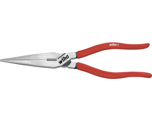 Kombinované kleště Wiha s dlouhými, rovnými čelistmi a izolovanými rukojeťmi