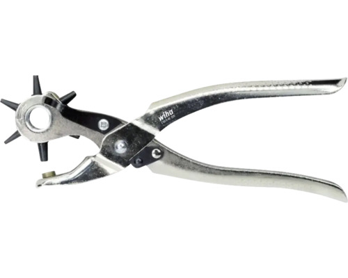 Revolverové děrovací kleště z kovu