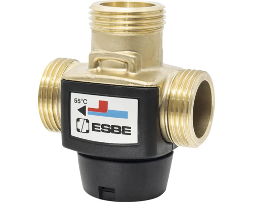 Logo ESBE Termostatický směšovací ventil z mosazi s teplotním rozsahem do 55 stupňů