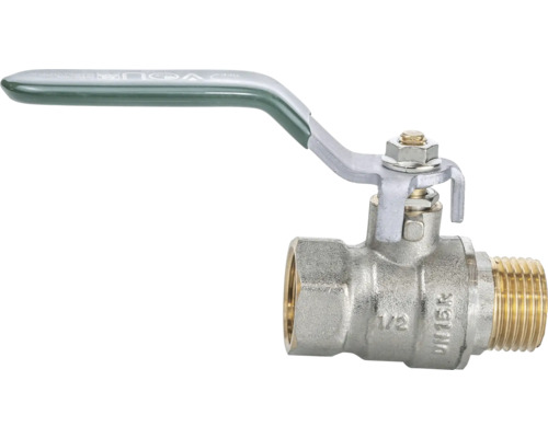 Mosazný kulový kohout s pákovou rukojetí