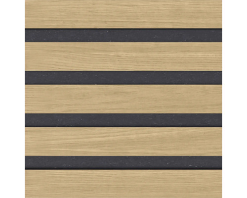 Dřevěný panel s vodorovnými pruhy