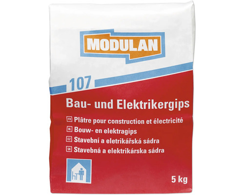 Stavební a elektrikářska sádra Modulan 107 5 kg