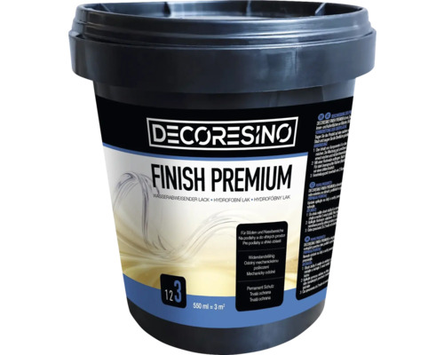 Lak na podlahy hedvábně matný Decoresino FINISH PREMIUM 0,55 l