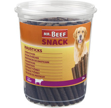 Mr. Beef Snack žvýkací tyčinky pro psy v nádobě