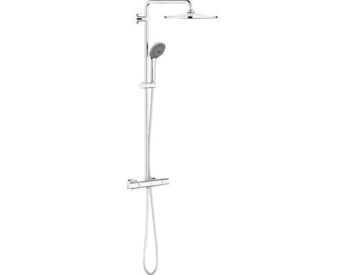 Sprchový systém s termostatickou baterií GROHE Vitalio Joy System chrom lesk 26400001 Sprchový systém s termostatickou baterií GROHE Vitalio Joy System chrom lesk 26400001