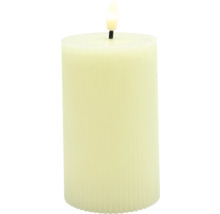 Dekorativní sloupová svíčka se simulovaným plamenem