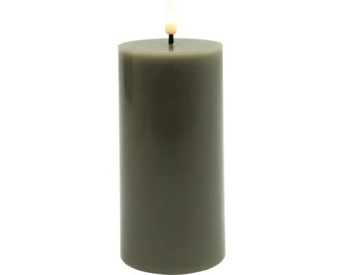 Dekorativní bloková svíčka s elektronickým plamenem