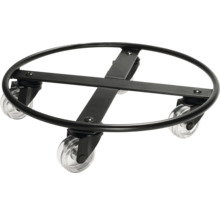 Kovová podložka pod květináč s kolečky