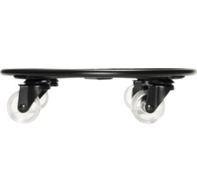 Podstavec na květináč s transparentními kolečky