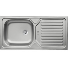 Nerezový dřez s odkapávací plochou