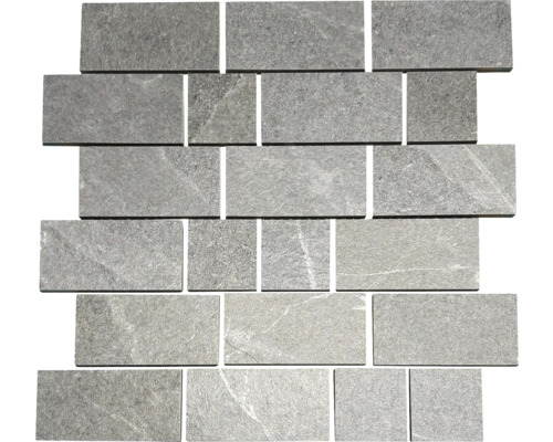 Mozaiková dlaždice z přírodního kamene v obdélníkovém tvaru