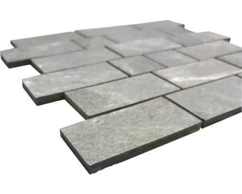 Mozaikové dlaždice z kamene, obdélníkové uspořádání