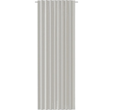 Záclona z látky se záhyby a zavěšením