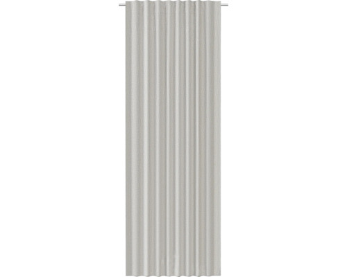 Termo závěs Lenga béžový 130x255cm Záclona z látky se záhyby a zavěšením