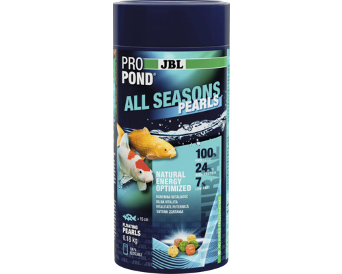 Krmivo pro jezírkové ryby JBL ProPond All Seasons Pearls 0,18 kg Krmivo pro jezírkové ryby JBL ProPond All Seasons Pearls 0,18 kg