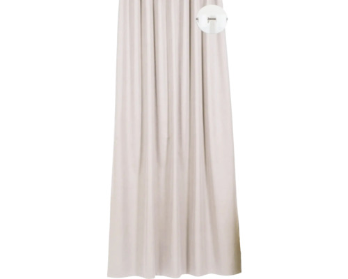 Termo závěs Lumos béžový 140x255 cm Záclona s řasící páskou