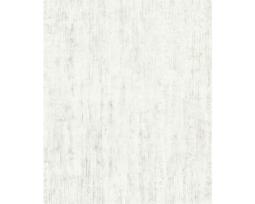 Tapeta s dřevěnou strukturou v bílé barvě