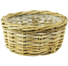 Proutěný květináč s fólií