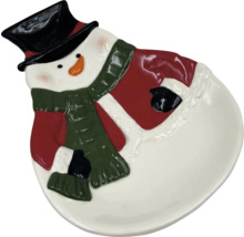 Miska sněhulák jako dekorace stolu