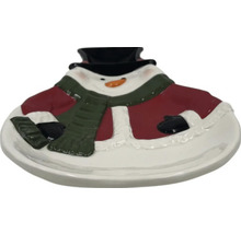 Miska ve tvaru sněhuláka pro sezónní dekorace