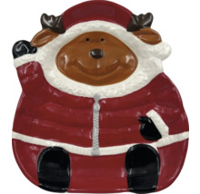 Dekorativní miska na soby ve tvaru Santa Clause