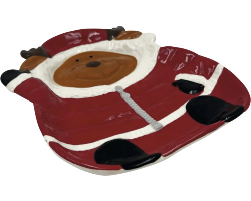 Dekorativní miska ve tvaru soba na Vánoce