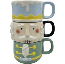 Stohovatelné keramické hrnky s motivem louskáčka