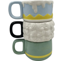 Stohované, dekorativní keramické hrnky