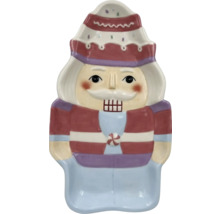 Dekorativní figurka louskáčka z keramiky