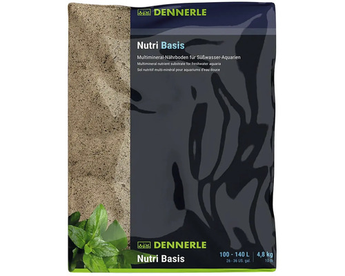 Substrát pro sladkovodní akvária DENNERLE NutriBasis 6in1 4.8 kg Dennerle Nutri Basis Multiminerální živný substrát pro sladkovodní akvária, 4,8 kg