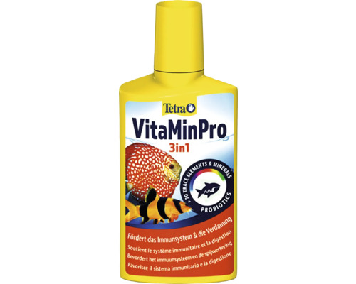 Přípravek pro sladkovodní ryby Tetra VitaMinPro 3in1 ke zlepšení životních podmínek 100 ml Přípravek pro sladkovodní ryby Tetra VitaMinPro 3in1 ke zlepšení životních podmínek 100 ml