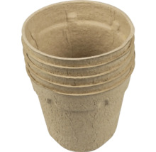 Stoh rašelinových květináčů pro zahradnické potřeby