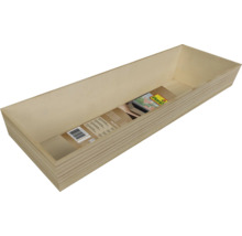 Obdélníkový truhlík na květiny ze dřeva